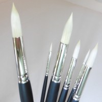 Cbart - BLONDINEN, rund/spids pensel, til olie/akryl